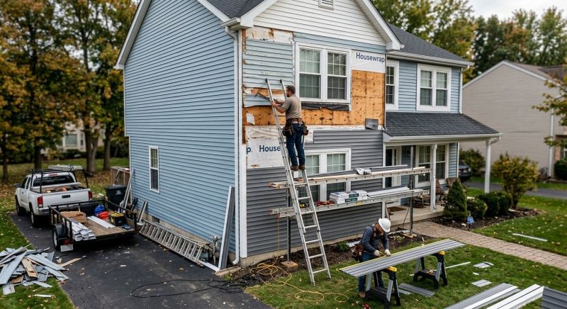 House Siding Installation in West Hartford, CT